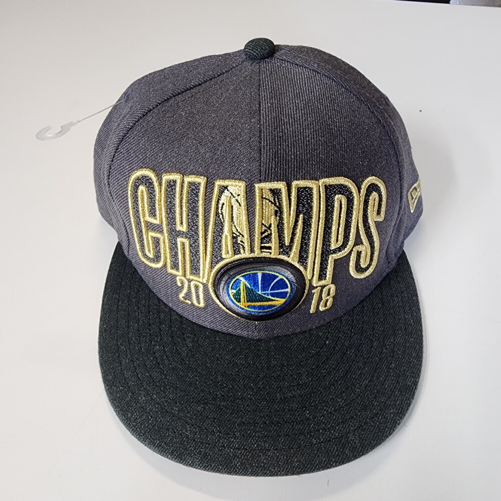 Golden State Warriors Hat 2018 Champs New Era NBA Snapback